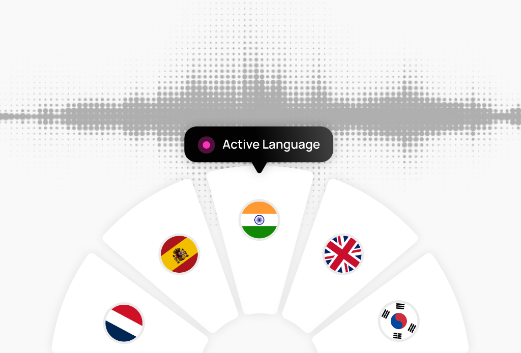 AI Interviewer Language Support Interface